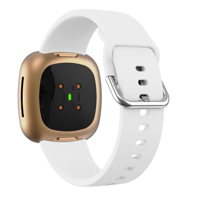 Силиконовый ремешок для Fitbit Versa 3(черный)