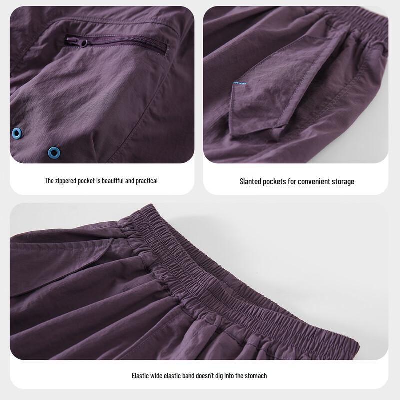 Luomeng Boys' Thin Summer Cargo Shorts