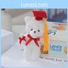 Adorable Teddy Bear Keychain Gift Soft Plush Toy For Graduation Keepsake