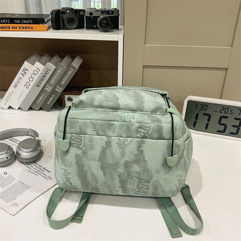 Рюкзак для ученика средней школы, граффити, мужской