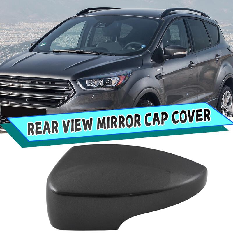 Left For Ford Kuga Escape MK2 2013-2019 Gray Wing Side Mirror Cover Cap Assembly