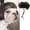 Cosplay Wig for Dogs Puppy Dress Up Funny Costume Wigs Easy To Wear Small and Medium Dog Parties