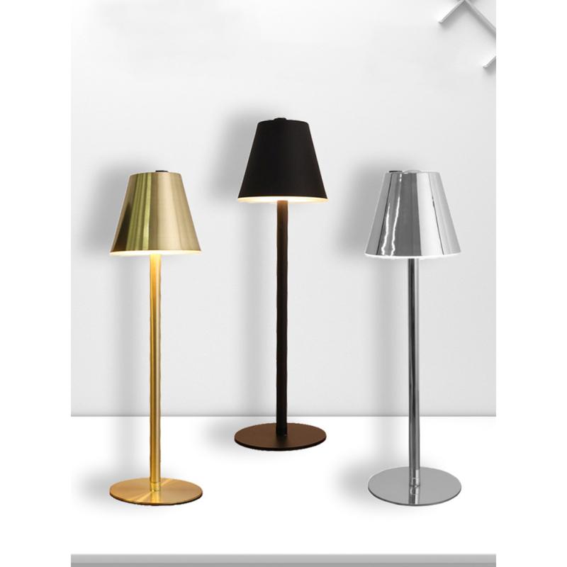 Светодиодная настольная лампа USB перезаряжаемая встроенная батарея 5200 мАч беспроводная декоративная настольная лампа для гостиницы