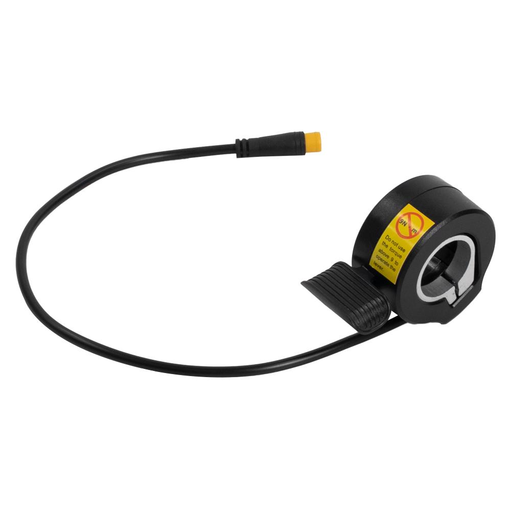 Electric bike 130X Thumb Throttle Accelerator for EBike 12V-72V Throttles 3 Pin Waterproof Speed Control Finger Throttle Grip Throttles 2