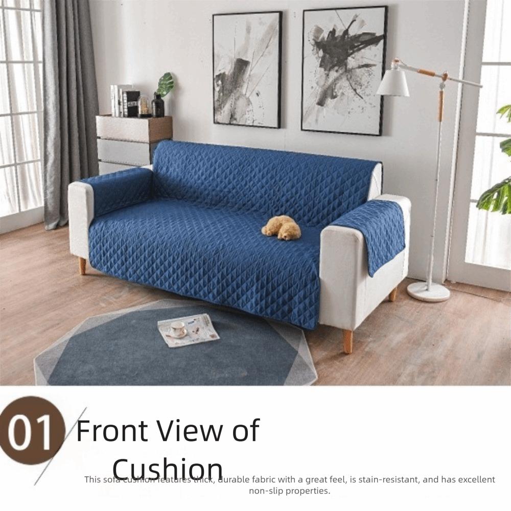 Couch Mat Washable 3 Seater Sofa Cover Non-Slip Anti Dirty Couch Cover Wear-resistant Thickened Sofa Protector Sofa Chair