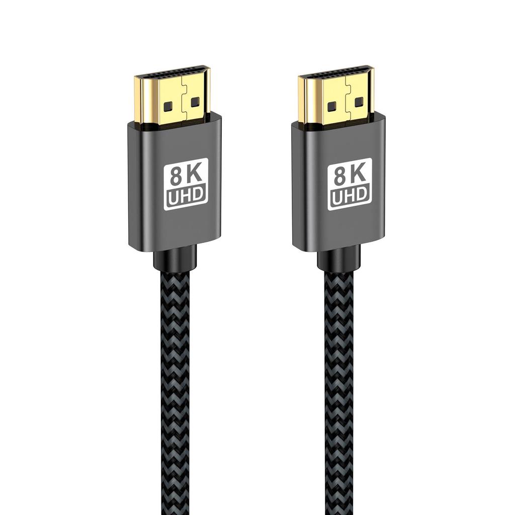 Кабель HDMI 2.1 8K 60 Гц для подключения к телевизору, проектору, ноутбуку, монитору 4K 120 Гц
