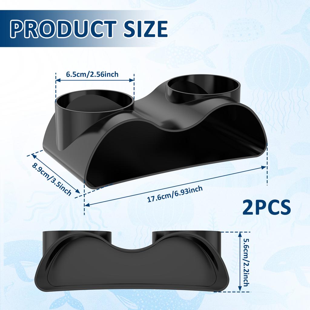 1/2 шт. Подводный туннель для аквариума, пещера для укрытия и наблюдения за рыбами и креветками, укрытие для рептилий, домики для укрытия, DIY украшения