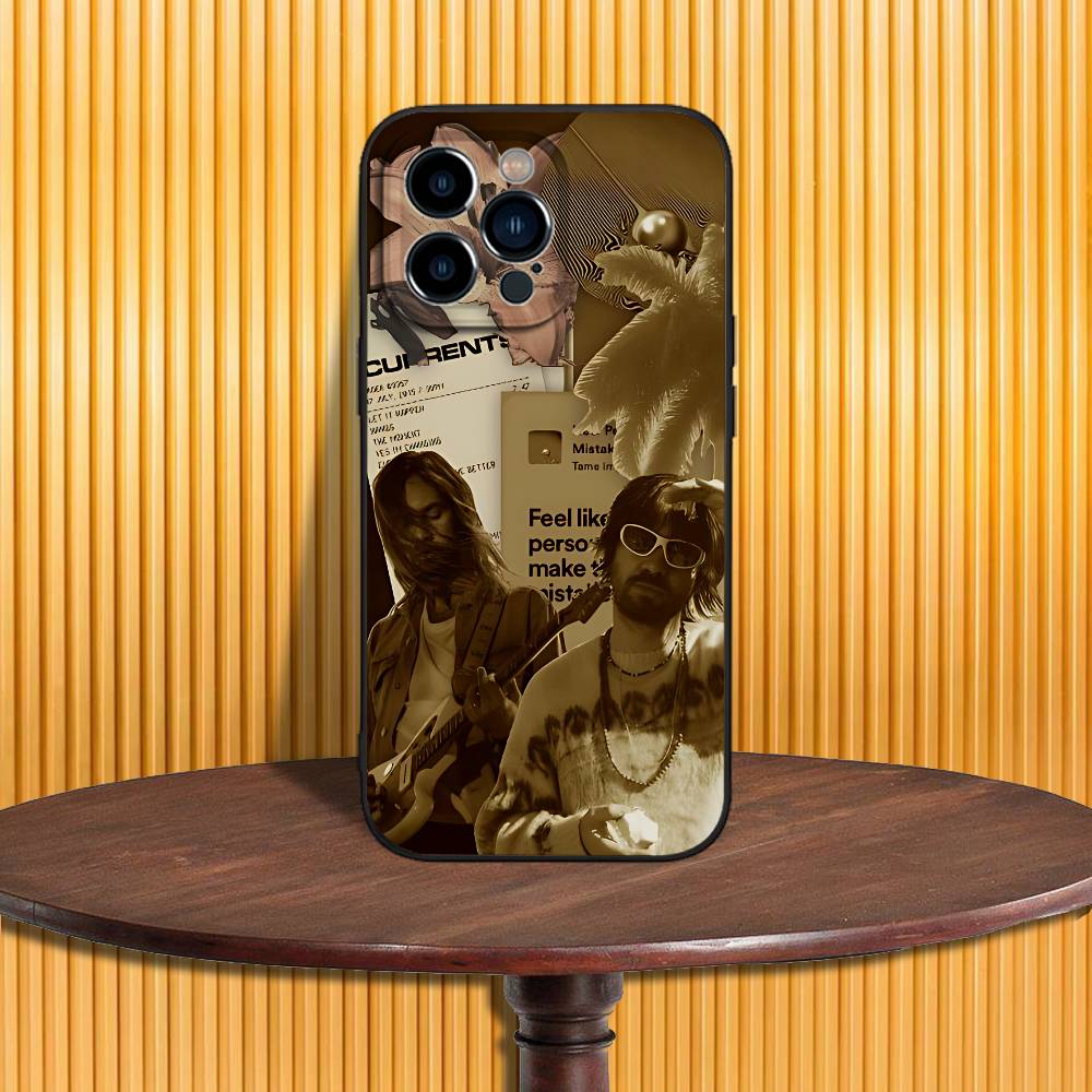 T-Tame I-Impala Мертвые Течения Для iPhone 17,16,15,14,13,12,11,X,XR,Air,Pro,Max,Plus Пылезащитный Мягкий Чехол