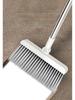 Folding Broom & Dustpan Set with Comb Teeth - Soft Bristle, Rotating Sweeper