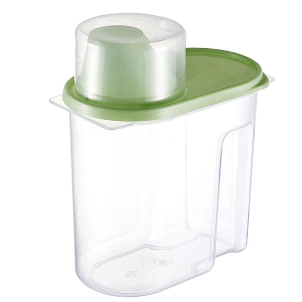 Large Food Container Plastic Rice Snacks 3 Containers Bean