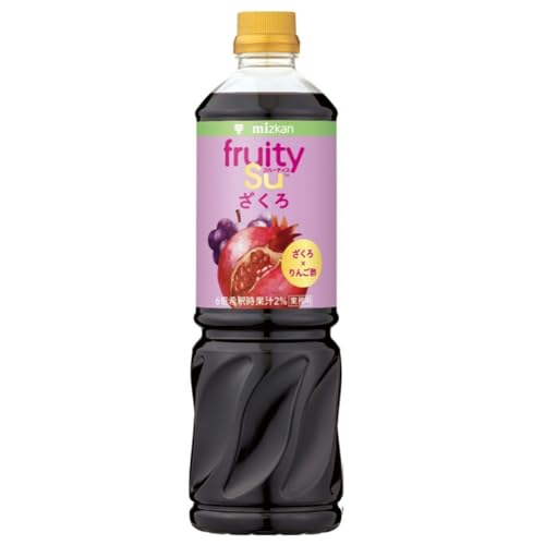 Mitsukan Commercial Fruitis Apple Cider Vinegar Pomegranate 1000ml (6x Concentrated Type) [Drinkable Vinegar Apple Vinegar Apple Vinegar Apple Cider