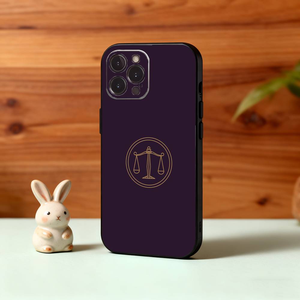L-Закон L-Адвокат J-Судья J-Справедливость Чехол для телефона для iPhone17,16,15,14,13,12Plus,Pro Max,XS,5G Мягкий Силиконовый Черный Чехол