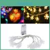 Красочные светодиодные гирлянды с теплым свечением для праздничной и уличной атмосферы