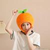 Soft Orange Hat Adjustable Strawberry Hat Cute Tomato Hat  Unisex