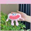 Playful Unique And Big Mouth Plush Keychain Cuddly Soft Toy Perfect For Decorating Backpacks Or Keys In Vibrant Colors