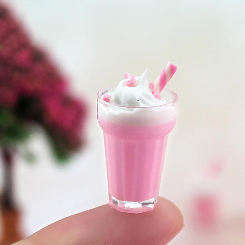 Миниатюрные игрушки, коктейльные напитки, куклы, игрушки, аксессуары для кукольного домика, миниатюрные предметы, подходящие для 1:6/1:12 кухонных украшений кукольного домика