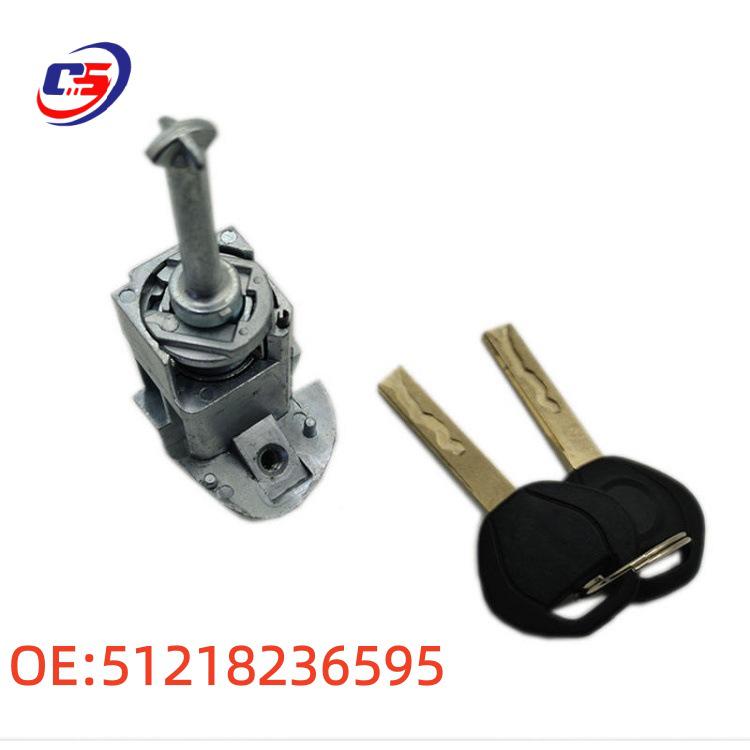 Bmw e46 (2003-2005) Комплект цилиндров замка двери с ключами - Номер детали 51218236595