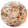 50PCS Fall Series Stickers Autumn Exquisite Handbooks Phone Case Laptop Luggage Waterproof Stickers