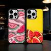 Чехол для телефона с арбузом для iPhone 17,16,15,14,13,12,11,Pro Max,Plus Конфетный серебристый чехол