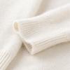 Женский кашемировый свитер Qinghe Cashmere 30% Кашемир 70% Шерсть Осенне-зимний кашемировый пуловер Мягкий и теплый