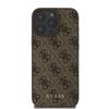 Etui Do Iphone 16 Pro Guess Brązowy Hardcase 4G Classic