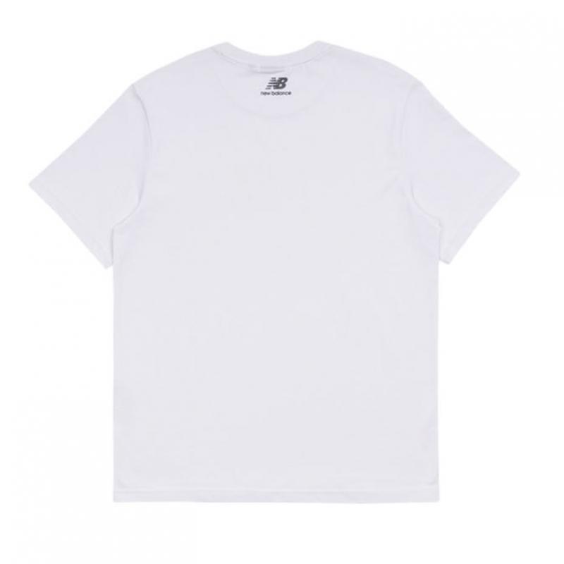 New Balance Half Club  Nbnedb1023 Wh Waffen Logo ShorT Sleeve Tee Unisex T shirT