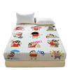 Cartoon Crayon-Shin-Chan Soft Bedding Fitted Sheet Deep Pocket 30Cm,3D Pattern Fitted Sheets Fade Resistant Multiple Sizes
