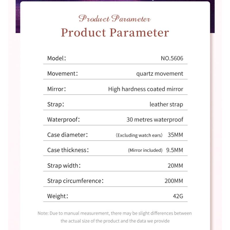 OLEVS Женские часы Розовые женские часы Girl с кожаным ремешком Водонепроницаемые полностью бриллиантовый безель Элегантные женские часы