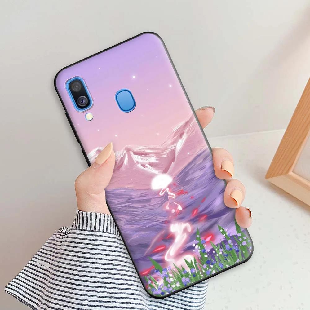Чехол для Samsung A40 Геометрический Крутой Чехол для Samsung Galaxy A40 Мягкий ТПУ Силиконовый Чехол для Телефона для Samsung A40 a40 A 40 5,9 дюйма