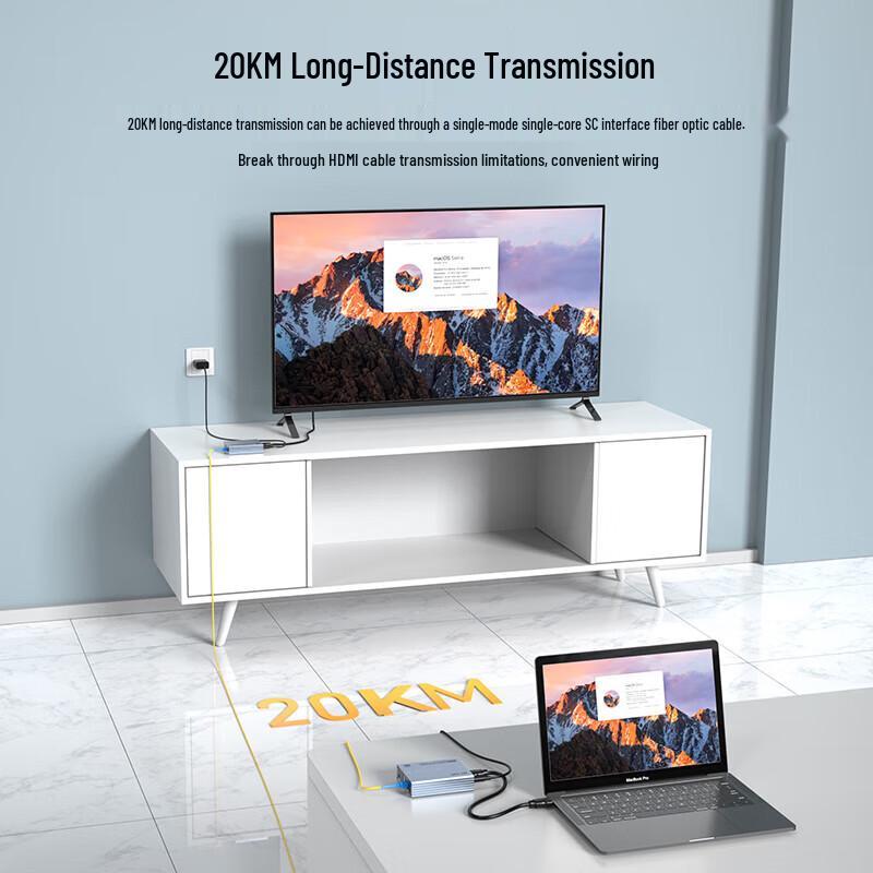 MT-viki HDMI KVM Оптический удлинитель 20 км