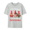 Gnome Family Christmas Gnomies Xmas Tshirt Black Family Leisure T Shirts Cotton Unisex Tops T Shirt Printed On