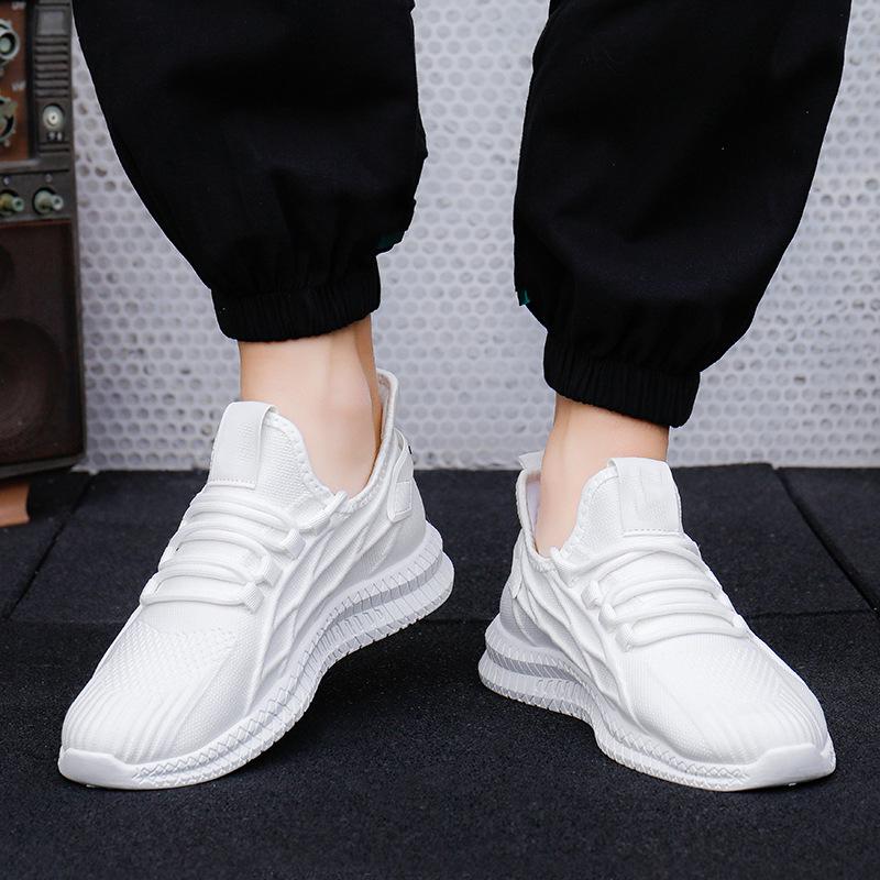 Модные Водонепроницаемые Устойчивые к Пятнам Обувь из Flyknit для Всех Сезонов