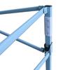 Folding Party Tent Pop Up with 5 Side Walls 3 x 9 m Blue