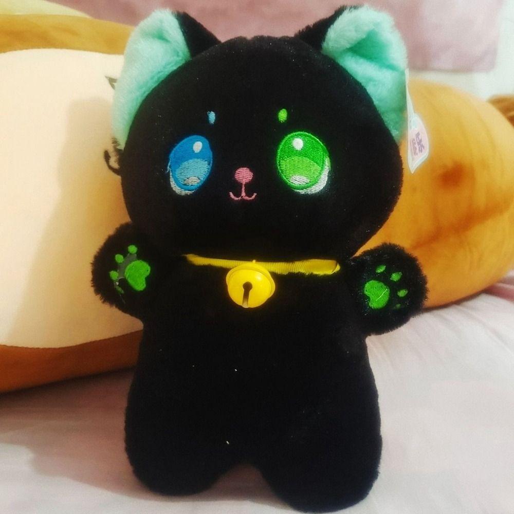 Fairy Cat Black and White Cat Plush Toy Stuffed Animal Kawaii Children's Toys