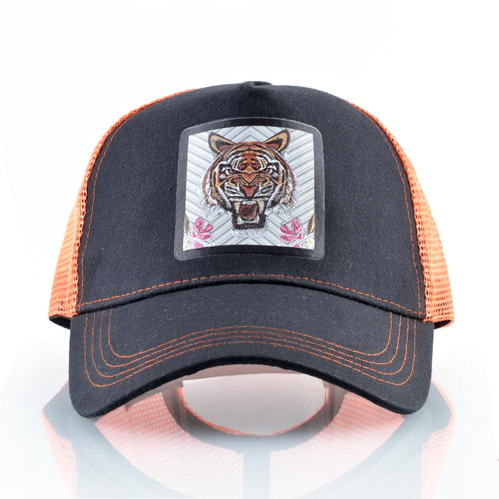 Бейсбольная кепка для мужчин и женщин, новые кепки-дальнобойщики с тигровой нашивкой Snapback, бейсбольная кепка в стиле хип-хоп, кепка с козырьком