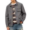 Men's Relaxed-Fit Casual Workwear Long-Sleeve Jacket