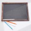 Small Wall Hanging Blackboard,Wooden Framed Chalkboard,DIY Crafts Sign Display Board for Restaurant
