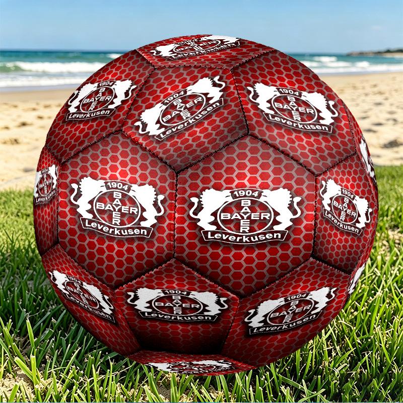 Футбольный мяч Bayer 04 Leverkusen, размер 5, из износостойкого ПУ, для матчей, тренировок и ежедневной практики, подарок на день рождения для футбольных фанатов