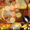 20-led Room LED Garland Cotton Ball Light Chain Fairy LED Lights Birthday Party Decoration(USB Plug)