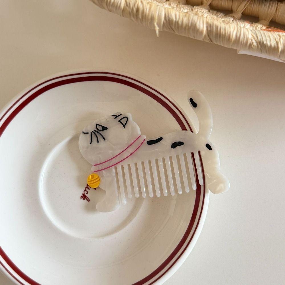 Acetic Acid Animal Acetate Comb Fruit Hairdressing Combs Hair Care Cartoon Makeup Comb Women