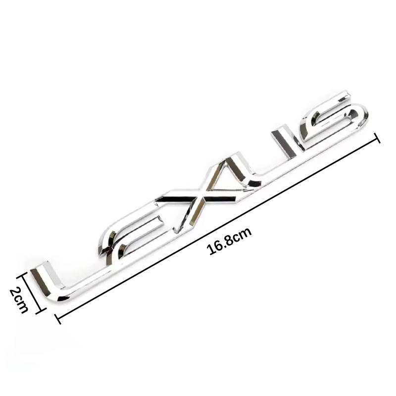 ABS Car Rear Trunk Emblem Badge Sticker For Lexus Logo ES300 IS300 IS350 ES250 ES350 IS250 CT200H GS350 NX200 Accessories