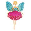 Fashion New Ballet Girl Dance Angel Corsage Brooch Personality Sweet Crystal Rhinestone Brooch Pin Sweater Accessories Buckle