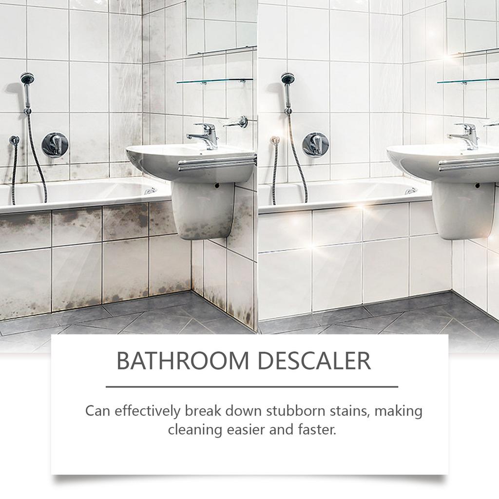 Средство для удаления накипи в ванной комнате Высокоэффективный очиститель Быстро разлагает грязь и подходит для различных стен, 60 мл