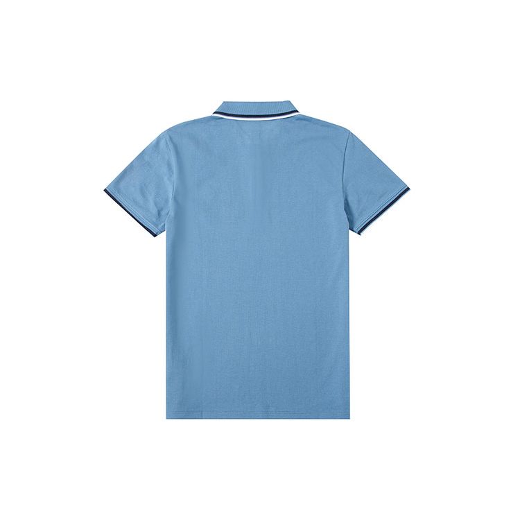 Timberland Спортивная тренировочная рубашка-поло Color Block Edge для мужчин, синяя A62SH-DJ5