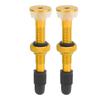 1Pair Mountain Bike Tubeless Air Valve Stem Alloy Presta Valve Extender Accessory Or