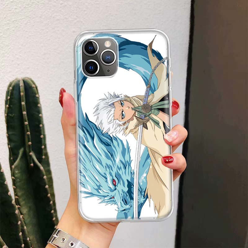 Bleach Хитсугая Тоширо Для iPhone 17 Air 16 15 14 Plus 13 Mini 12 11 Pro Max Чехол для телефона 16E 7 Печать 8 SE Fundas Чехол Мягкий C