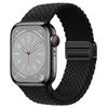 Плетеный ремешок для Apple Watch 40 мм 45 мм 41 мм 44 мм 42/46 мм 49 мм магнитный браслет iWatch series se 7 5 6 8 9 10 11 Ultra3 2