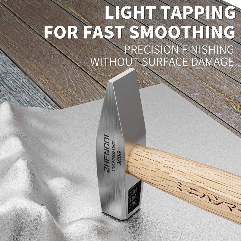 Мини молоток-гвоздодер Бытовые инструменты Обычно используемые в деревообработке Выбивать гвозди Деревянная рукоятка Маленький молоток Высокоуглеродистая сталь