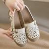 Mom Summer Hollowed Out New Flat-bottomed Breathable Single Shoes Sandals Non-slip Soft-soled Comfortable Hole Women's Shoes