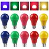SMD 2835 Lamparas Flashlight E27 B22 Base LED Bulb Colorful Light A60 Lamp